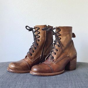 Bed Stu Judgement Leather Lace-Up Boot